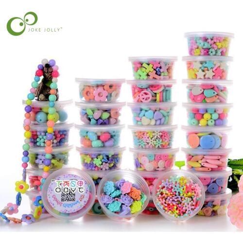 Children creative DIY beads toy Kids girls handmade art craft educational toys for gifts presents GYH