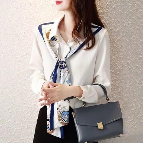 Gefevoqe Blouses With Tie