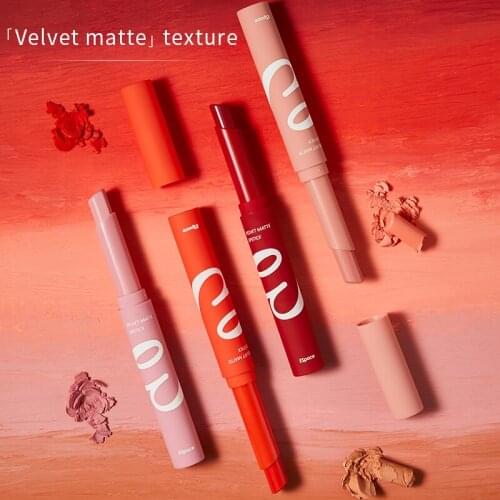 Thin Tube Lipstick Matte Velvet Moisturizing Lipstick Pen Waterproof Waterproof Lasting Daily Natural Makeup TSLM1