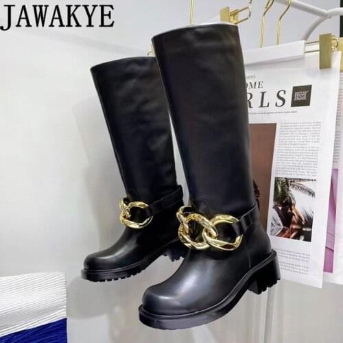 JAWAKYE Women's High Boots