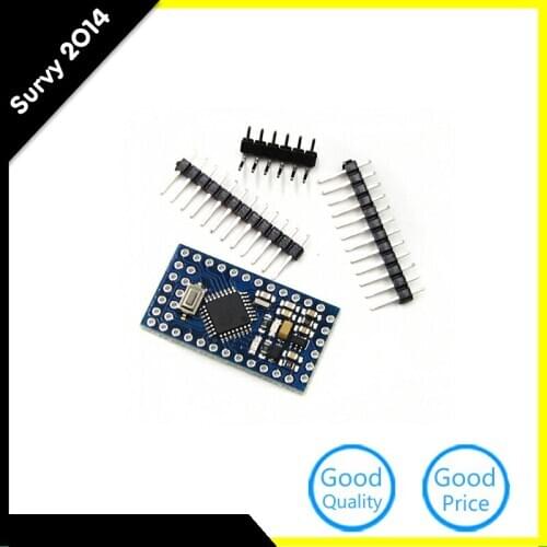 New Pro Mini atmega328 board 5V 16M compatible with for Arduino Nano Micro Usb compatible with Nano diy electronics