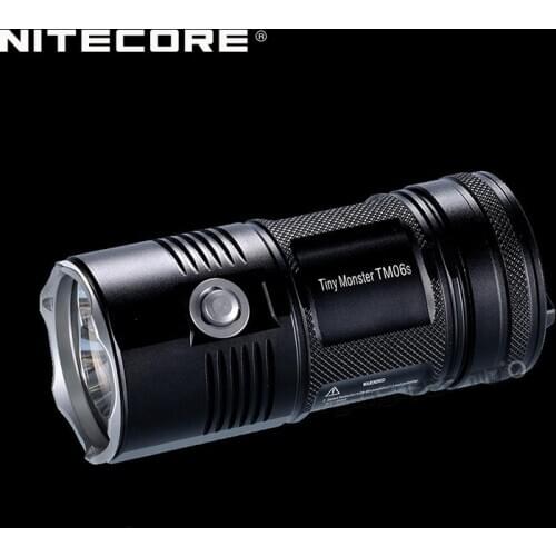 New product 2015-2016 Tiny Monster Nitecore TM06S 4000 Lumens CREE XM-L2 U3 LED Searchlight Flashlight