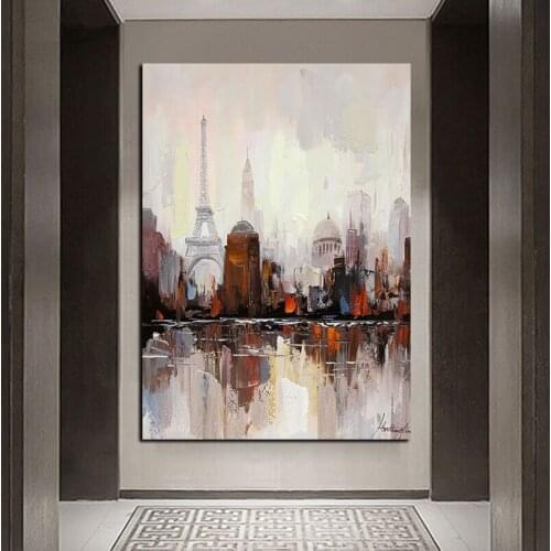 Landscape Abstract 100% Handpainted Oil Painting Wall Art Home Decor Wall Pictures Modern Oil Painting On Canvas No Framed