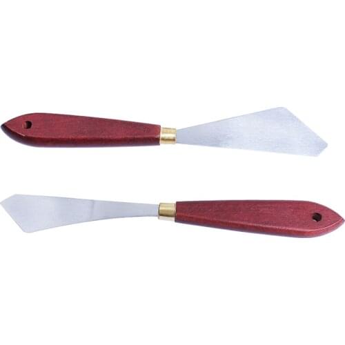 Professional Palette Knives Multi Types For Artist Oil Painting Fine Painting Tool Mixed Stainless Steel Scraper Art Supplies