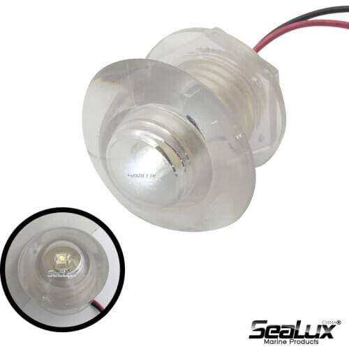 Sealux LED Light White Color PC Courtesy Light for Boat Yacht Marine Accessories