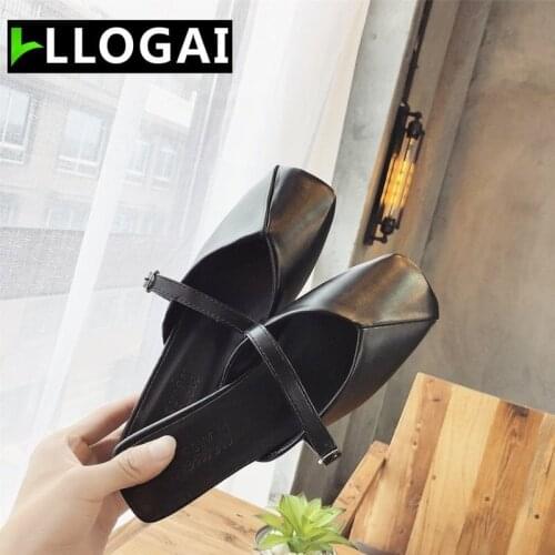 Loafers Rubber Slippers Cover Toe Loafers Flat Shoes Female Rubber Slippers Slipers Women Slides Rome Scandals Basic Shoes 2021