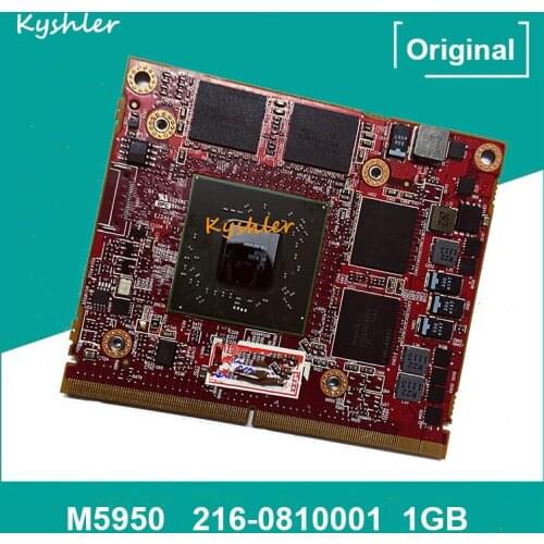 HD6770M HD 6770M M5950 216-0810001 DDR5 VGA Video Graphics Card GPU For Dell M4600 M4700 6700M CN-0P4R8T Working Perfectly