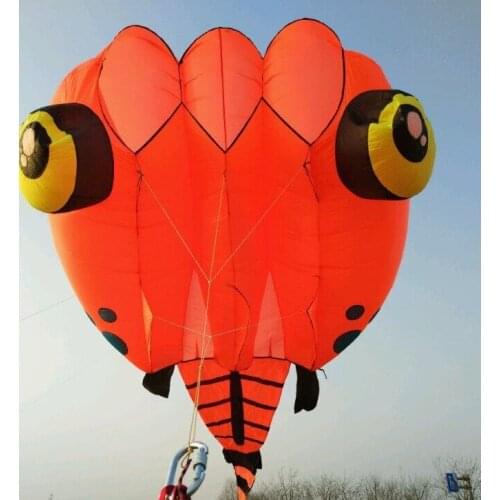 New3d breeze tadpole soft kite Single line kite rainbow large kite Flying kite ripstop nylon fabric outdoor game child bars