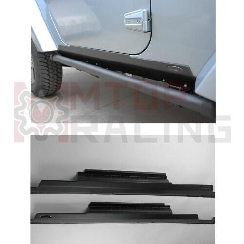 Door Sill Rocker Panel Trail Armor Guard For Jeep Wrangler JK 2 Door 2007 2008 2009 2010 2011 2012 2013 2014 2015 2016 2017