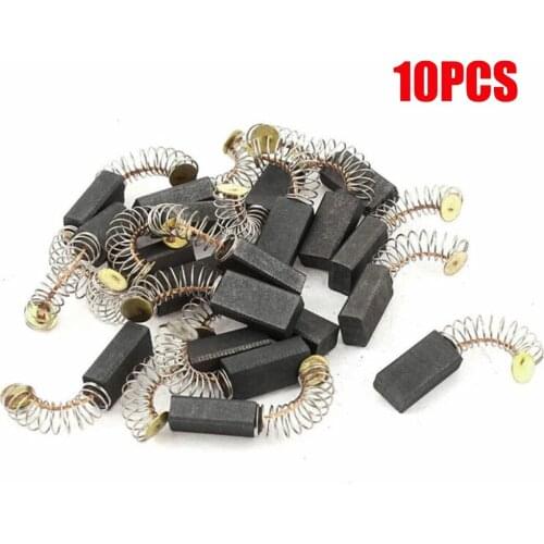 10Pcs Power Tool Carbon Brush Electric Hammer Drill Angle Grinder Graphite Brush For Makita CB100 CB103