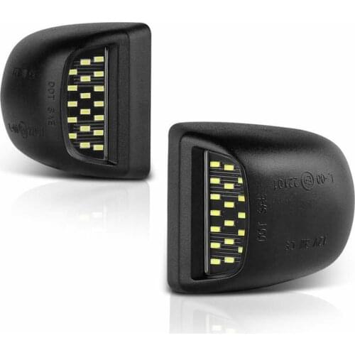 2pcs Led Number License Plate Light Kit Canbus Error Free For Chevrolet Silverado 1999-2013 For Chevrolet Avalanche 2002-2013