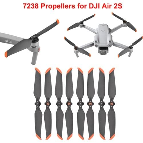 7238 Propellers for DJI Air 2S Quick Release Props Paddle Blade Low-Noise Wing Fan Spare Part Brand New In Stock Accessories