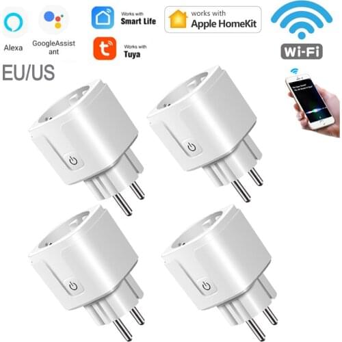 Tuya Smart Desk Lamp WIFI Plug And For Apple Homekit Bluetooth House LED Lights Room Switch Socket Compatible Alexa Google Home