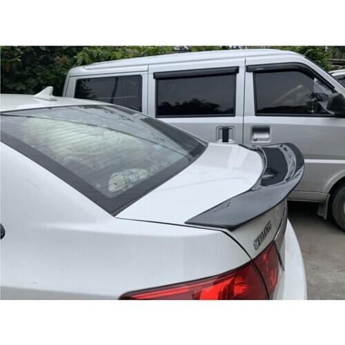 For Chevrolet Cruze Spoiler 2009 10 11 12 13 2014 Cruze glossy carbon fiber rear wing sport accessories body kit