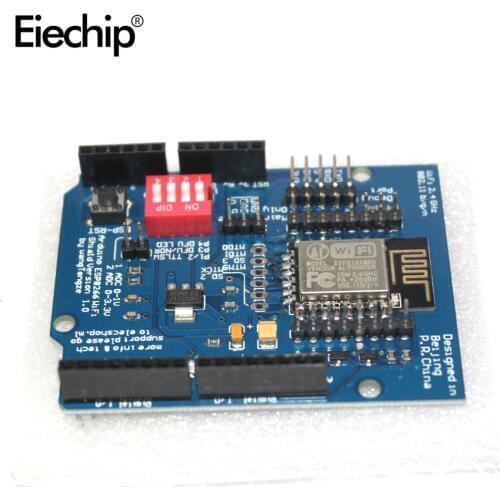 ESP8266 ESP-12E UART WIFI Wireless Shield Development Board For Arduino UNO R3 ESP 8266 ESP12 Circuit Board Diy Electronic