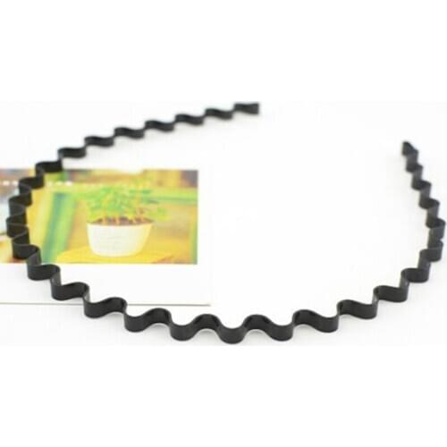 Hot Sale Wave Shape Hair Clip Women And Handsome Men Beauty modeling tool Black Simple Wavy Hair Clip Beauty Hair accessories