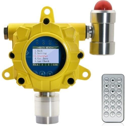 K-G60 Fixed H2S Gas Detector Industrial Hydrogen sulfide Gas alarm detector concentration detector Monitor Remote Control