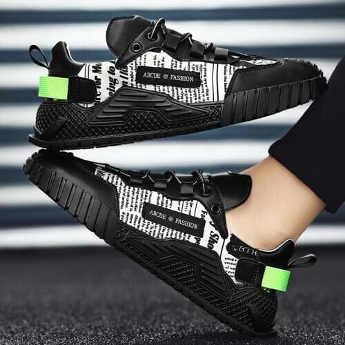 Summer Breathable Tennis Shoes Male Sport Shoes Men Sneakers Mens Summer Sports Shoes Mens Running Shoes Black Walking GMD-0842