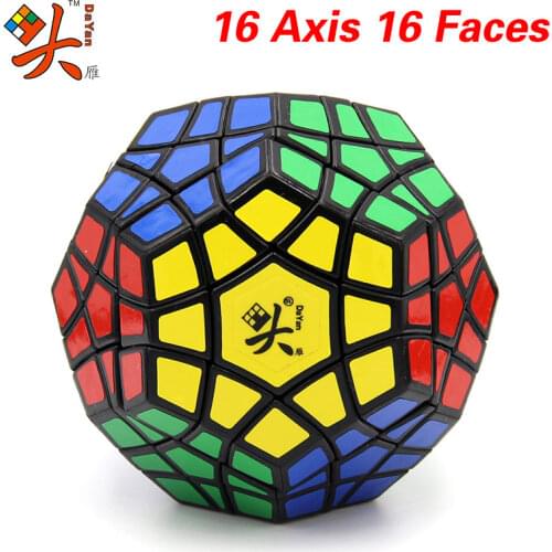 DaYan 16 Axis 16 Faces Megaminxeds Magic Cube Professional Neo Speed Puzzle Antistress Educational Toys For Children