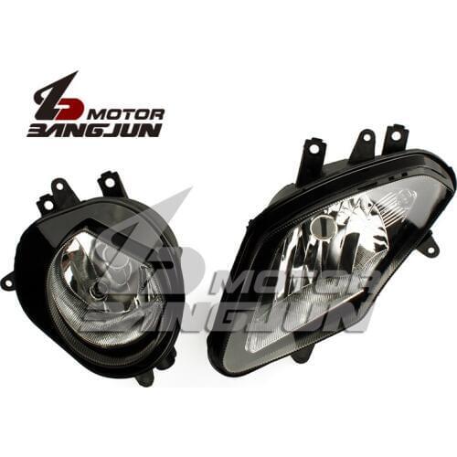Motorcycle Black Headlight Headlamp Head Lights Lamps Assembly For BMW S1000RR S1000 2009 2010 2011 2012 2013 2014