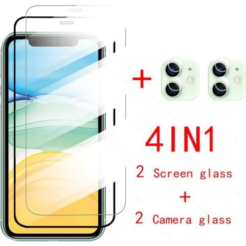 Full Temperd Glass for iPhone 11 Pro Max Screen Protector Camera Lens Glass for iPhone 11 12 Pro Mini XR XS X 6 7 8 Plus SE 2020