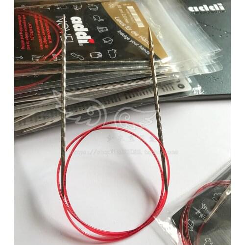Imported from Germany knitting tools Addi717-7-80CM non-slip square loop needle cube sweater needle
