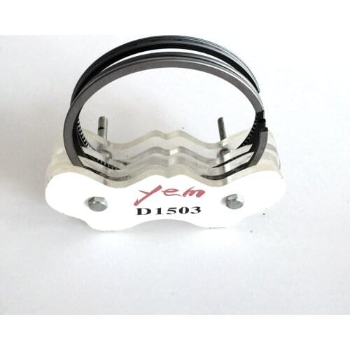 For kubota engine parts D1503 3D83 piston ring 83mm*2hk*2*4
