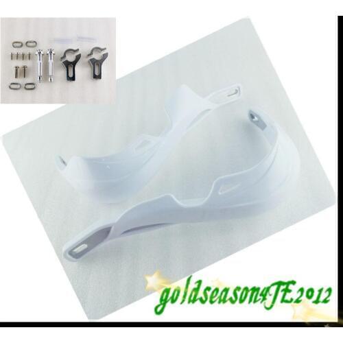 Handguard Raptor Hand Guards 7/8" Motocross Motorbike Dirt Bike MX Alloy White