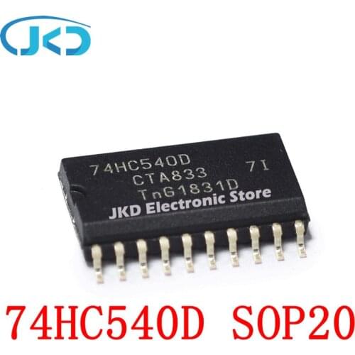 10pcs 74HC540DR 74HC540D 74HC540 SN74HC540DWR HC540 SOP-20 New IC