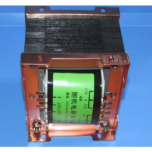 240W power transformer for tube push-pull machine, dual high voltage 320V ～ 250V ～ 0 ～ 250V ～ 320V 200mA, EI 114 × 60mm Z11 core