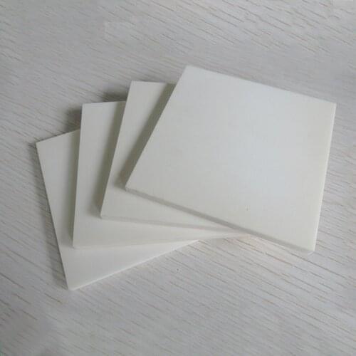99% Non-porous Alumina Ceramic Sheet 100*100mm Wear-resistant Corundum Plate Ceramic Heat Sink Can Be Customized