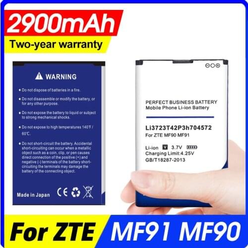 Li3723T42P3h704572 Battery For ZTE MF91 MF90 4G WIFI Router Modem Phone Battery