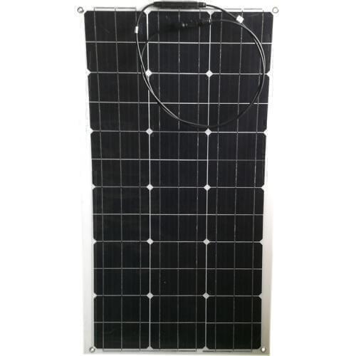 Solar Panel Flexible 80w 160w 240w 320w 400w 220v Solar System Solar Battery Charger Boat Marine Car Caravan Camping Phone RV