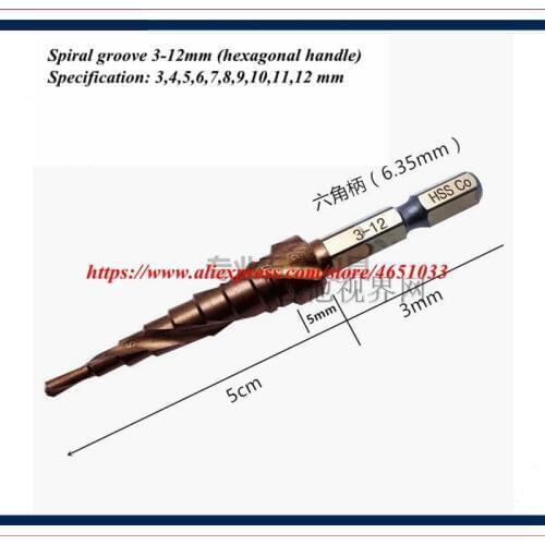 Guitar accessories tools - Pickup installation tools, tail nail hole drill 3-12mm,Guitar repair tool - Guitar parts