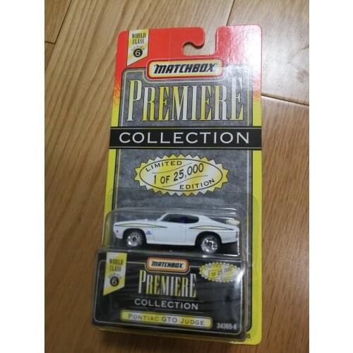 Matchbox 1/64 premiere Pontiac Collection Metal Die-cast Simulation Model Cars Toys