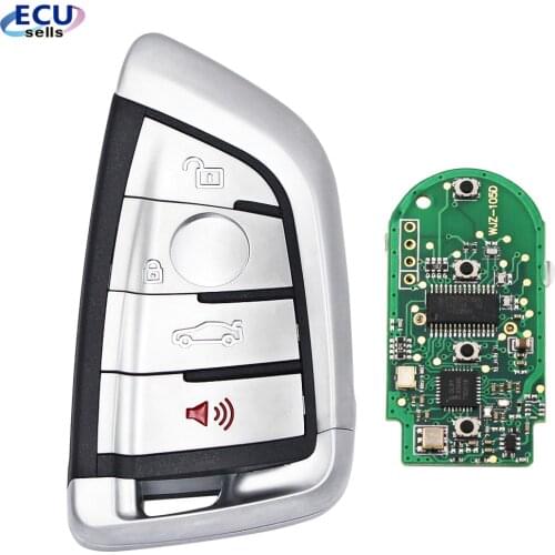 Modified Smart Remote Key Fob 315MHz/ 434MHz / 868MHz for BMW CAS4 CAS1 2 3 4 5 6 7 X5 X6 CAS4+ FEM 2011-2017
