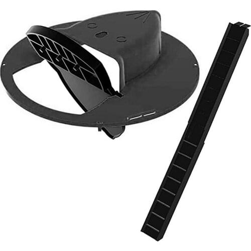 Mice Trap Reusable Smart Flip and Slide Bucket Lid Mouse Rat trap Humane Or Lethal Trap Auto Reset Rat Door Style Multi Catch