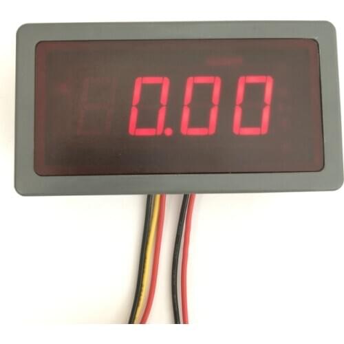 US208M Flow Meter Pulse Counter Frequency Reader NPN Pulse Signal Input 12V DC input