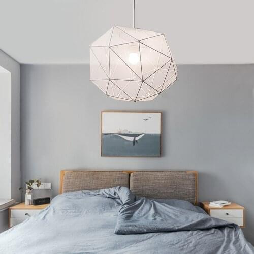 Nordic modern minimalist chandelier personality creative bedroom living room dining literary chandelier