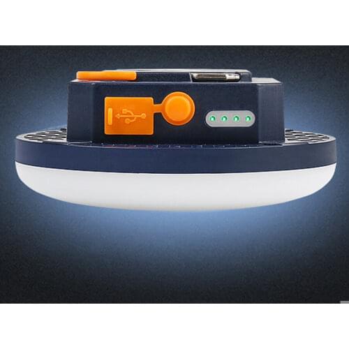 LED Handheld USB Rechargeable Strong Light Multifunction LED Night Solar Garden Light for Outdoors Camping Electric Torch