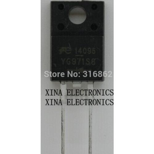 YG971S6 YG971S YG971 600V 8A TO-220F-2 ROHS ORIGINAL 10PCS/lot Free Shipping Electronics composition kit