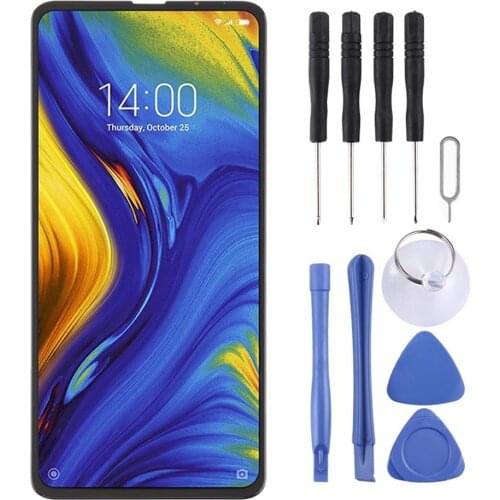 Original AMOLED Material LCD Screen and Digitizer Full Assembly for Xiaomi Mi Mix 3