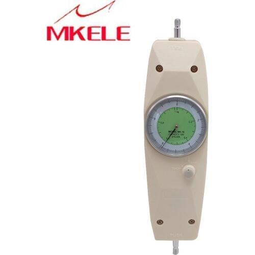 NK-10 10N Rollenbank meter Analoge Push Pull Force Pointer Gauge Tester