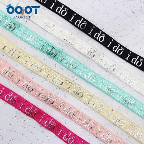 16mm,10yards Hot Silver Elastic Foldover Elastics Stretch Hair Ties Headbands for Baby Girls Hair Bow,E-20508-993