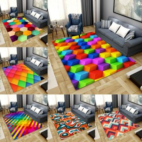 3D Rug Livingroom Large Carpet Bedroom Rug Alfombra Kids Area Rugs for Home Soft Sofa Floor Tapete Parlor Carpet Fluffy Rug