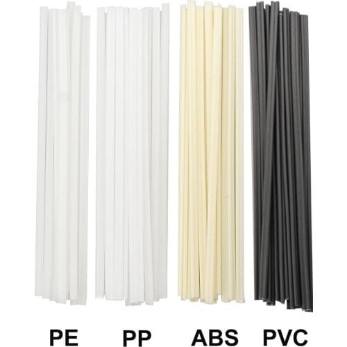50pcs/lot Plastic Welding Rods 200mm Length ABS/PP/PVC/PE Welding Sticks 5x2.5mm for Plastic Welder
