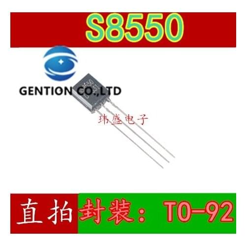50PCS Triode SS8550D SS8550 double S large current TO-92 in stock 100% new and original
