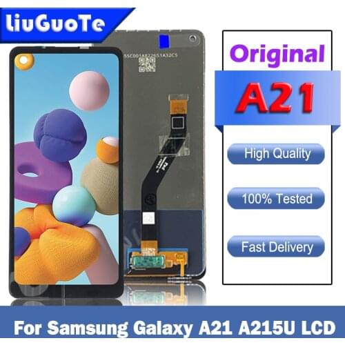 6.5'' Original For Samsung Galaxy A21 A215 LCD Display Touch Screen Digitizer For Samsung A21 lcd Display Replacement