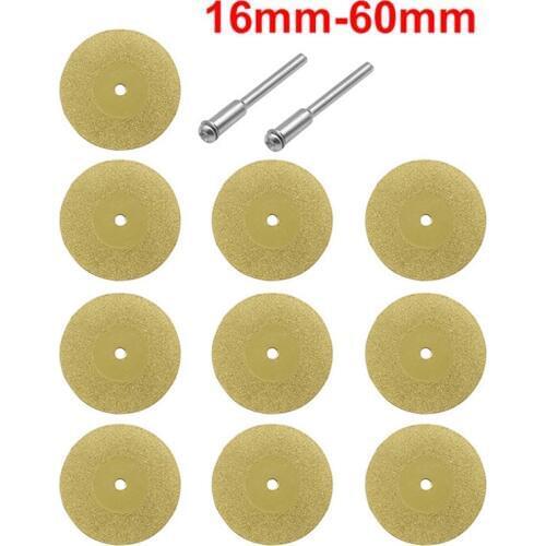 16-60mm Dremel Accessories Diamond Grinding Wheel Saw Circular Cutting Disc Dremel Rotary Tool Diamond Discs