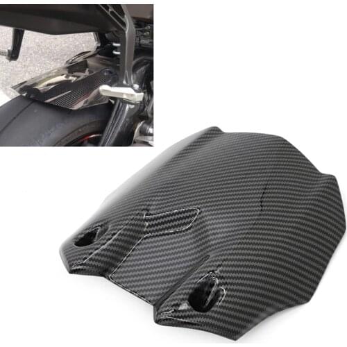 Carbon Black Rear Tire Hugger Mudguard Fender For Yamaha YZFR1 YZF R1 2015 2016 YZF-R1 Motorcycle Parts Mud Guard Fairing Cowl